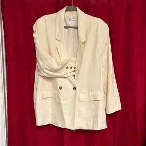 Old Navy Women's Ivory Blazer